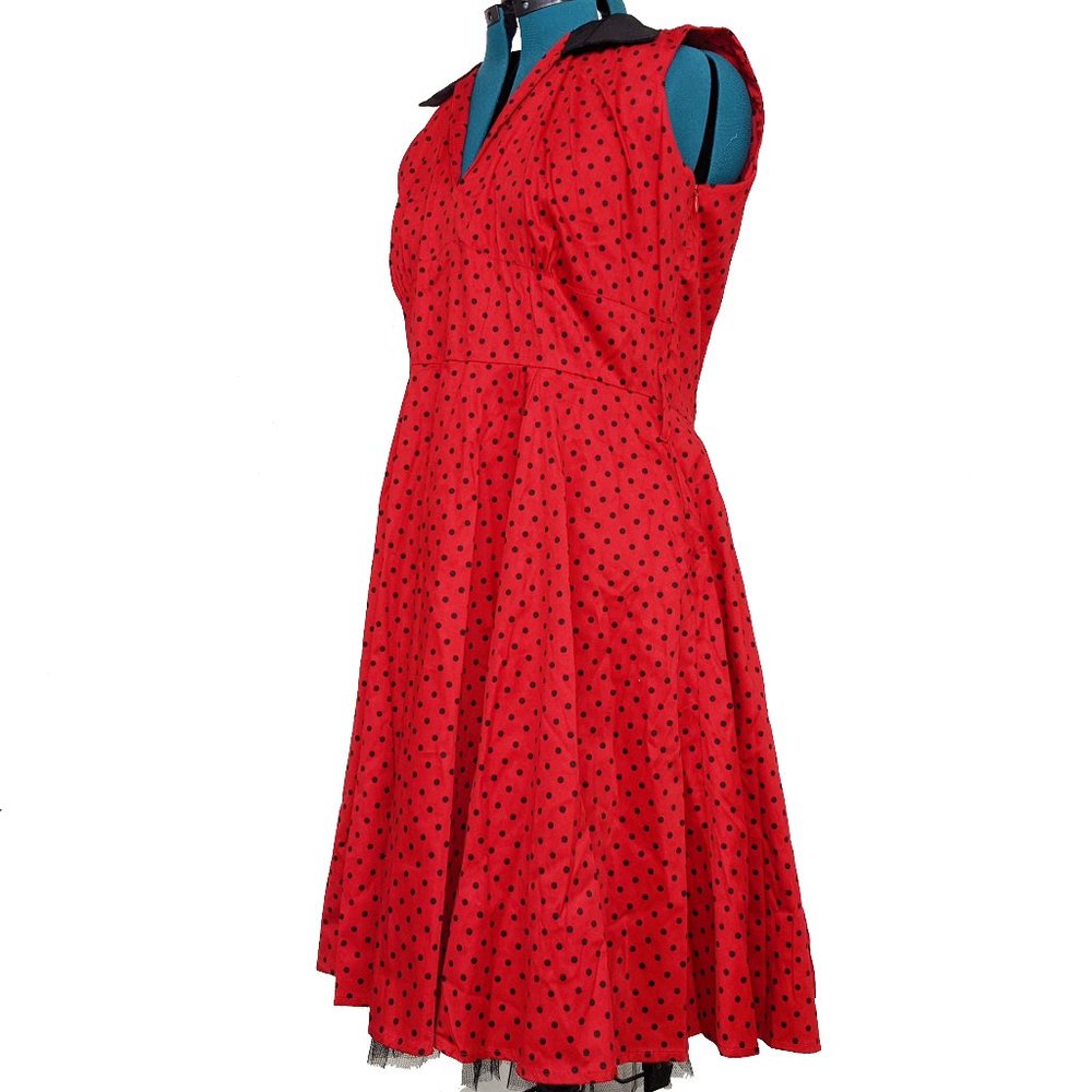 NEW w/Tag Hearts & Roses Vintage Style Dress w/Belt Loops (no belt) Size: 16